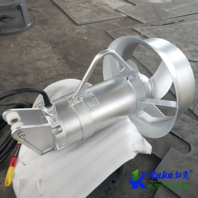 南京污水潛水攪拌機的工作原理